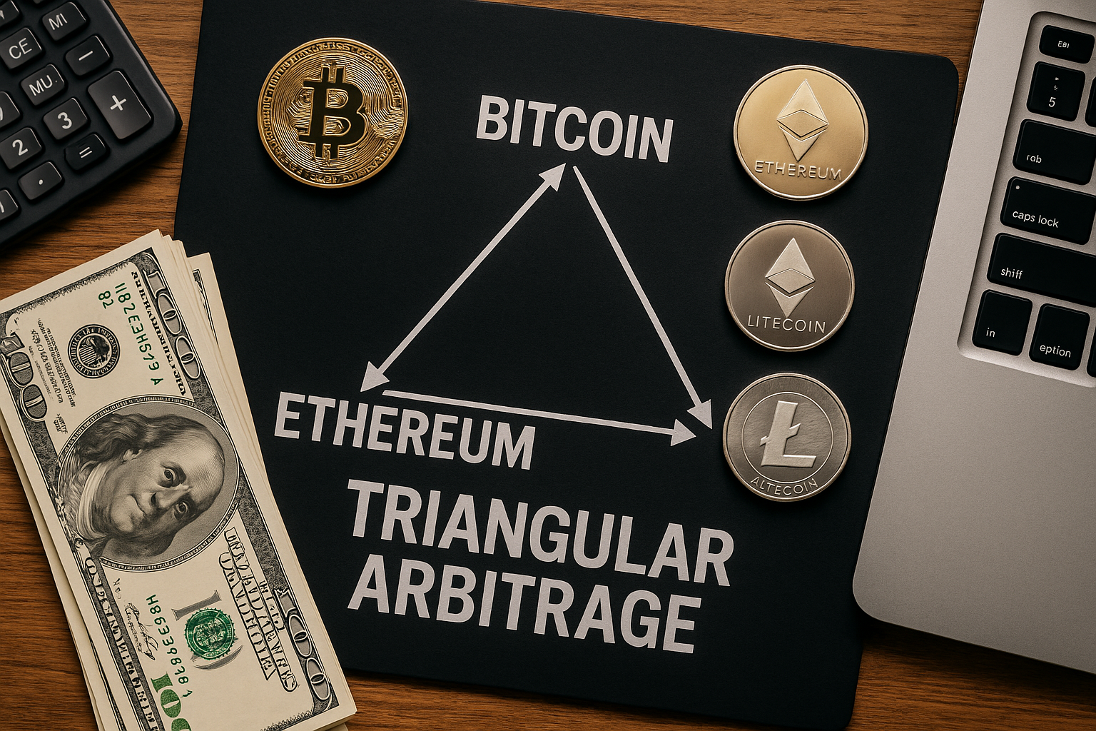 暗号資産トライアングルアービトラージ徹底ガイド：価格差が生む“無裁定レンジ”を刈り取る実務フロー | TRADING HACK