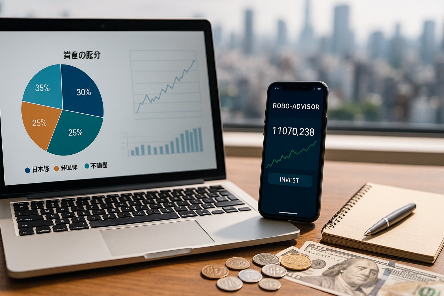 ロボアドバイザー完全攻略:ウェルスナビ/THEO/トラノコで“ほったらかし”を武器にする実践ガイド | TRADING HACK